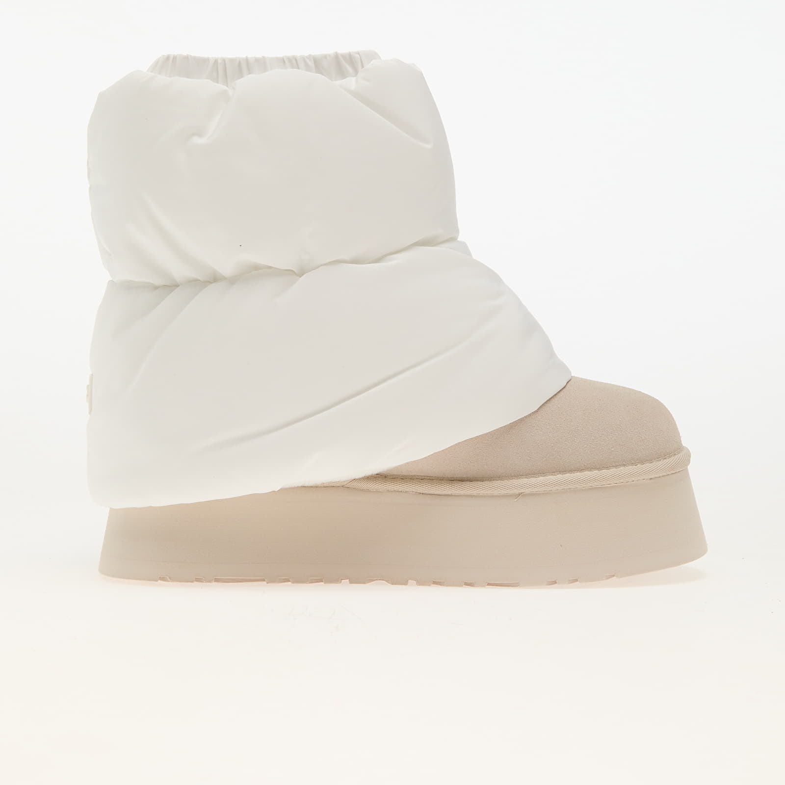 Frauen UGG W Classic Mini Dipper Puffer White/ Ceramic