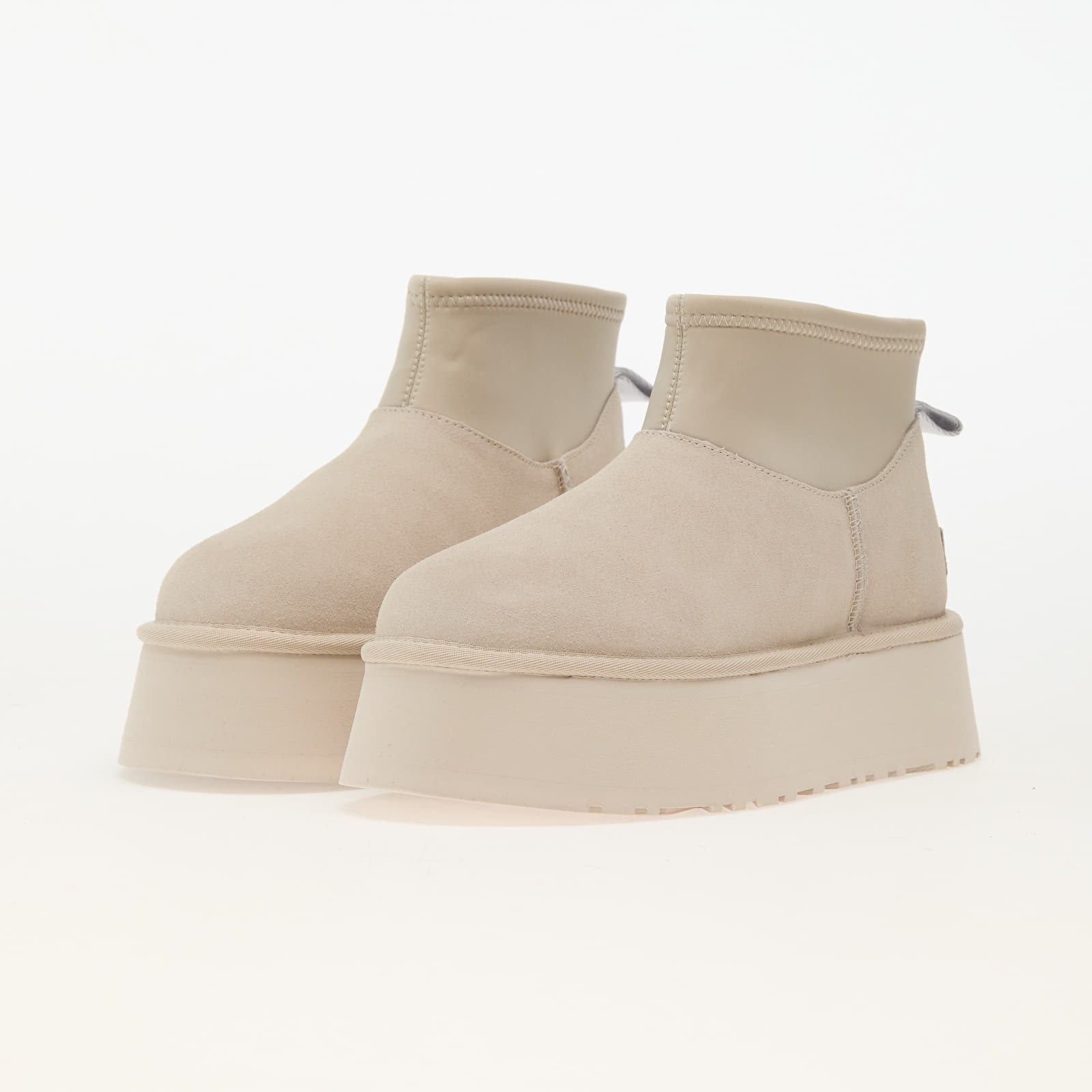 Frauen UGG W Classic Mini Dipper Puffer White/ Ceramic