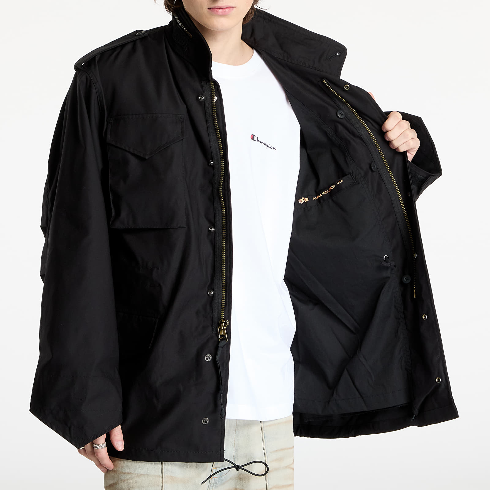 Men's jackets Alpha Industries M-65 Heritage Black