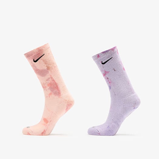 Nike Everyday Plus Cushioned Crew Socks 2-Pack Multi-Color