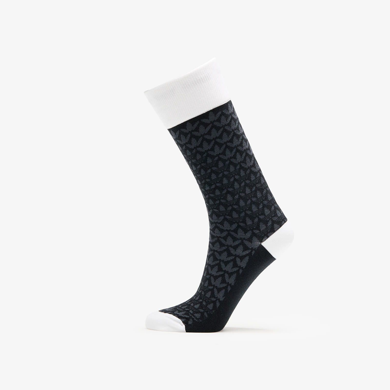 Skarpety męskie adidas Monogram Crew Socks 2-Pack Black/ White