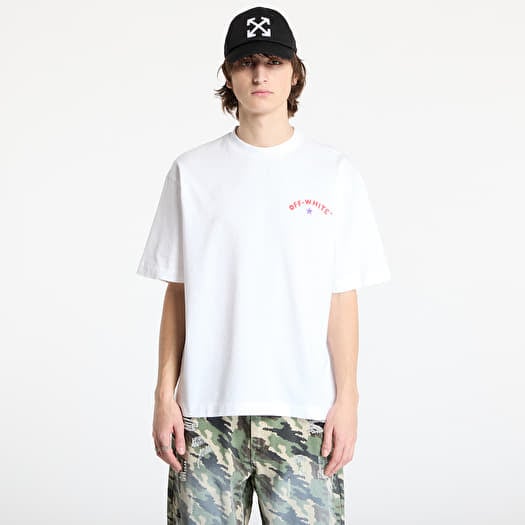 T-shirt Off-White Star Arrow Skate S/S Tee White/ Black
