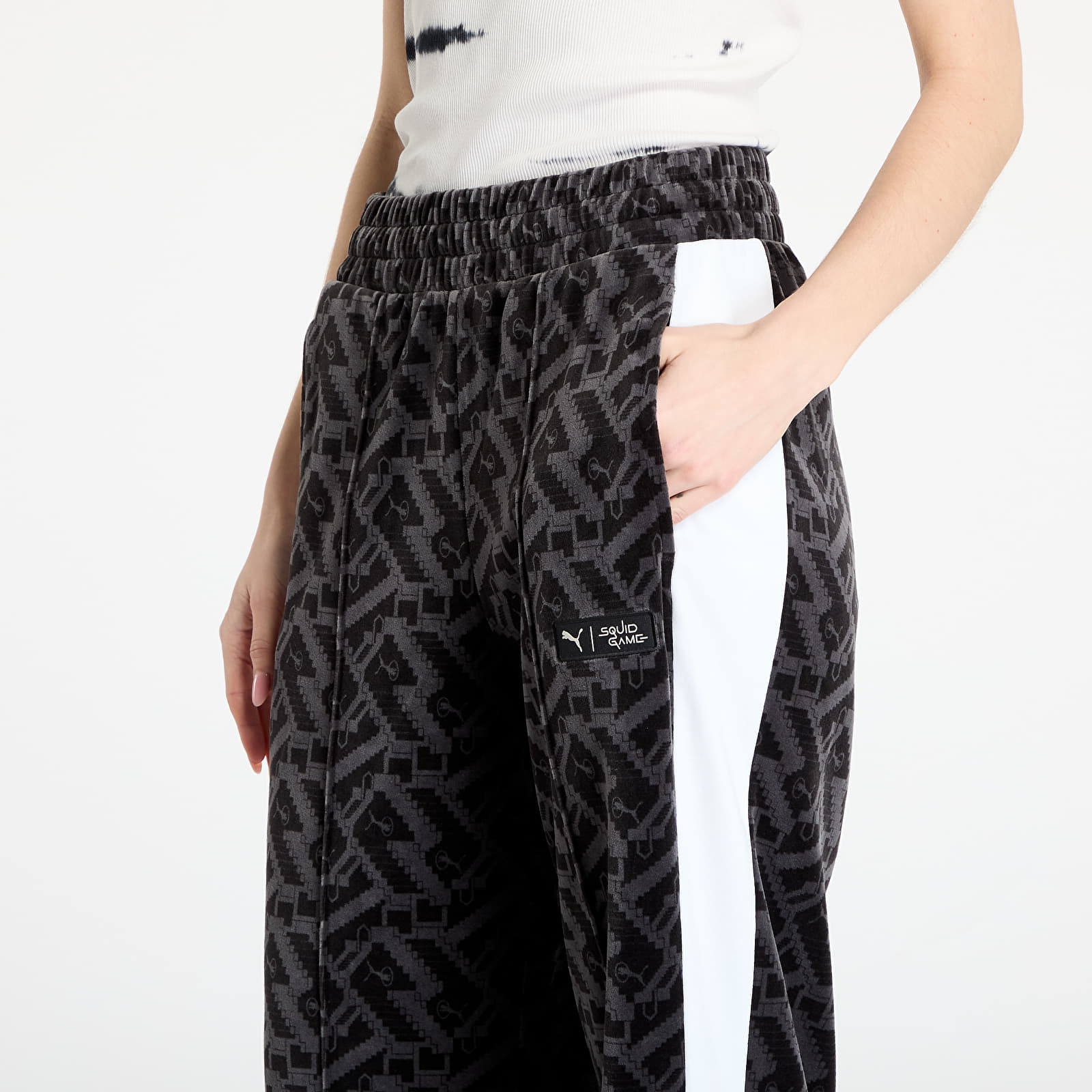 Jogger kelnės Puma x Squid Game T7 Iconic Straight Track Pants Black