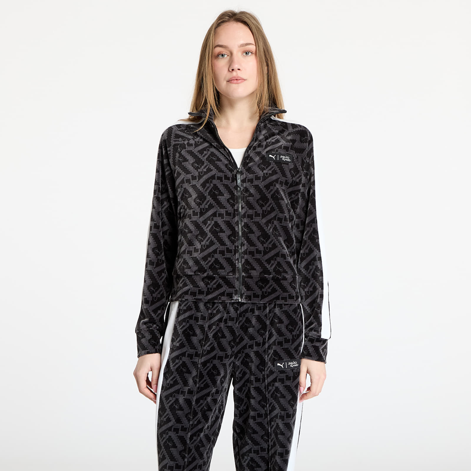 Sweatshirt Puma x Squid Game T7 Iconic Track Jacket Black L