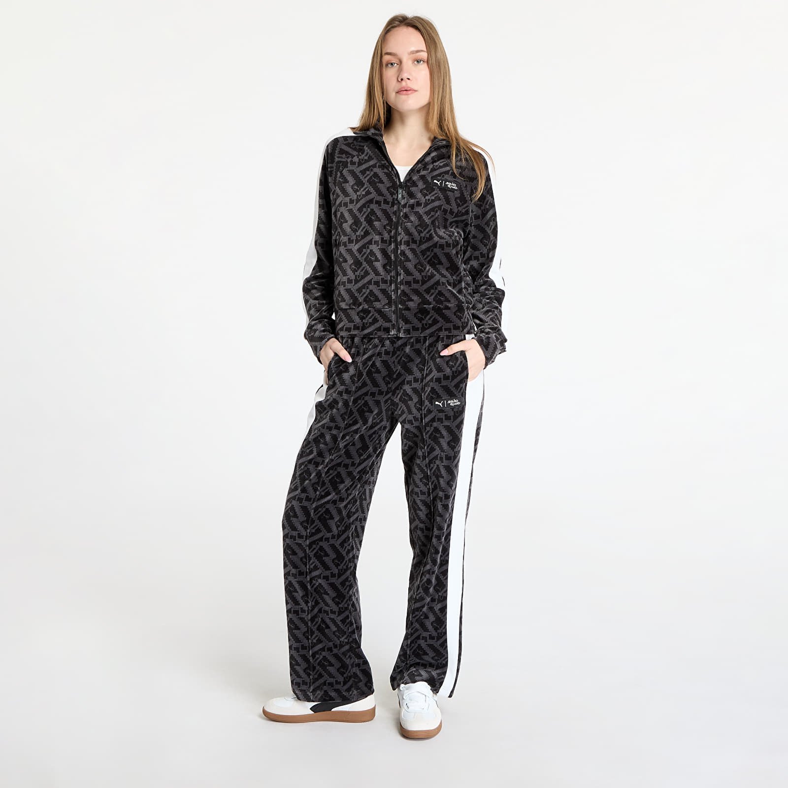 Kapuutsikud ja kampsunid Puma x Squid Game T7 Iconic Track Jacket Black