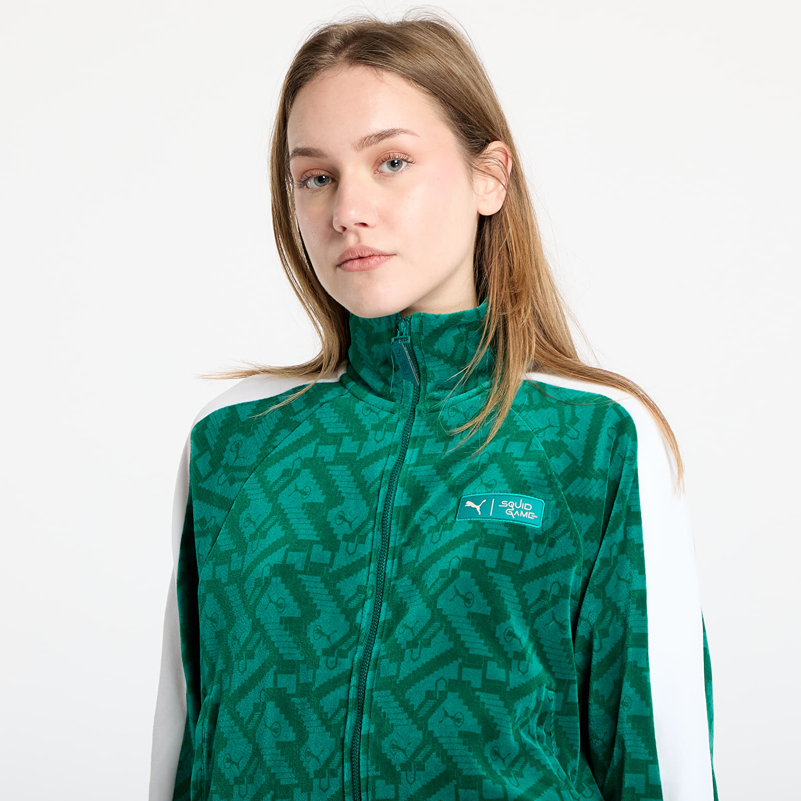 Худі та реглани Puma x Squid Game T7 Iconic Track Jacket Mint Tea | Footshop