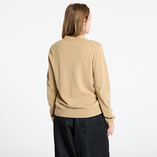 Comme des Garçons PLAY White Emblem V-Neck Cardigan Knit UNISEX