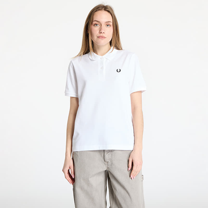 Тениска FRED PERRY Shirt White