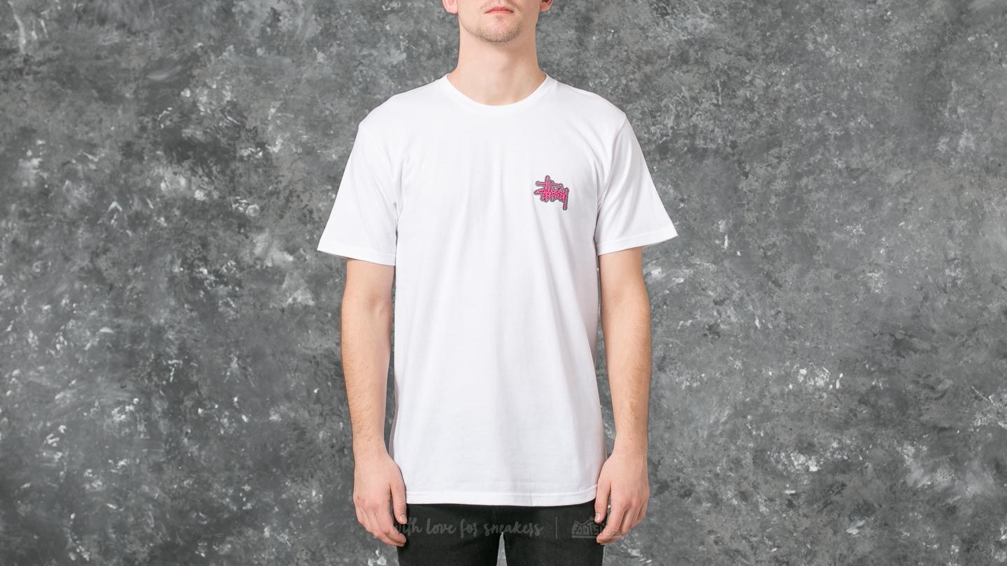 T-shirts Stüssy Checkers Tee White