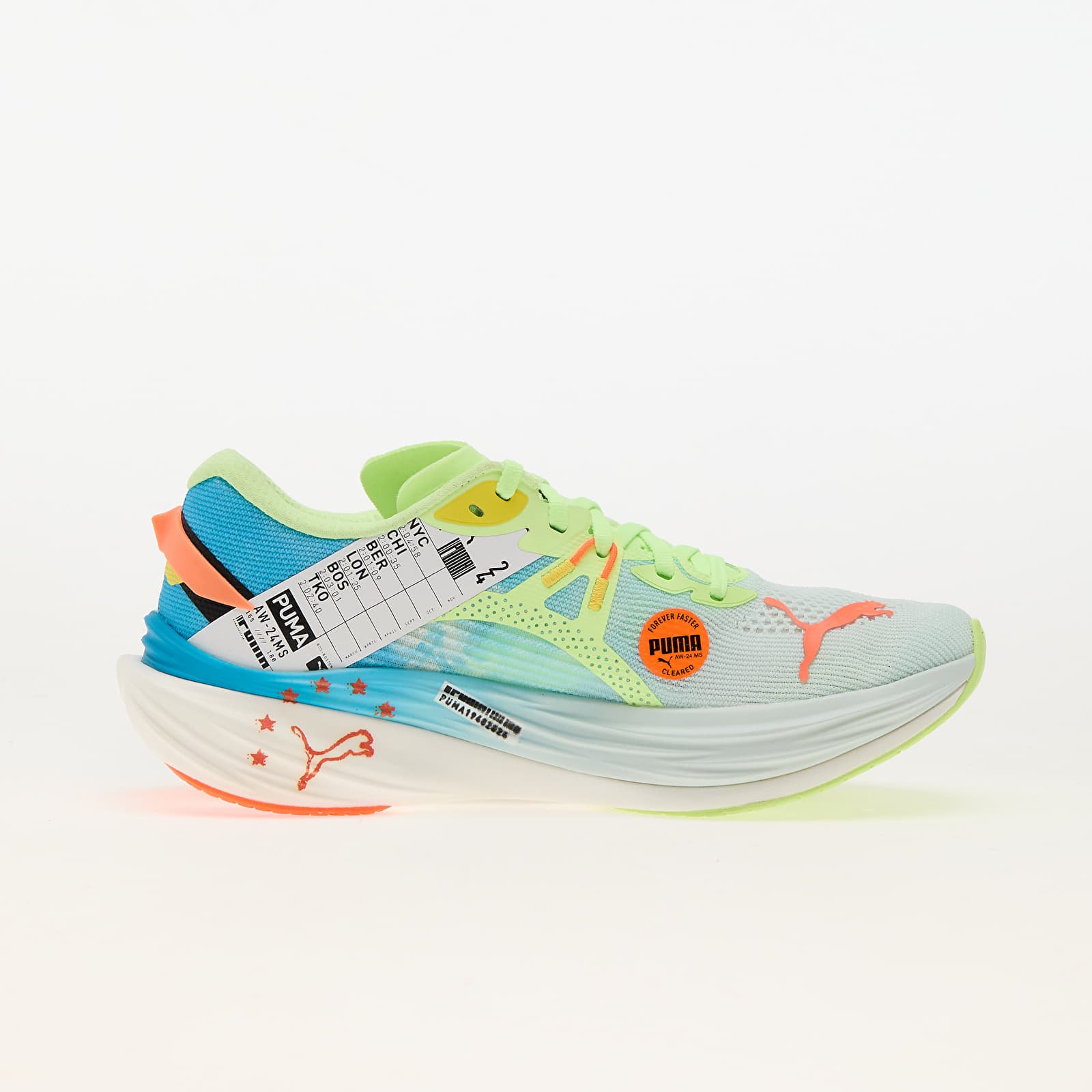 Men's shoes Puma Deviate NITRO 3 MS Nitro Blue-Fizzy Apple