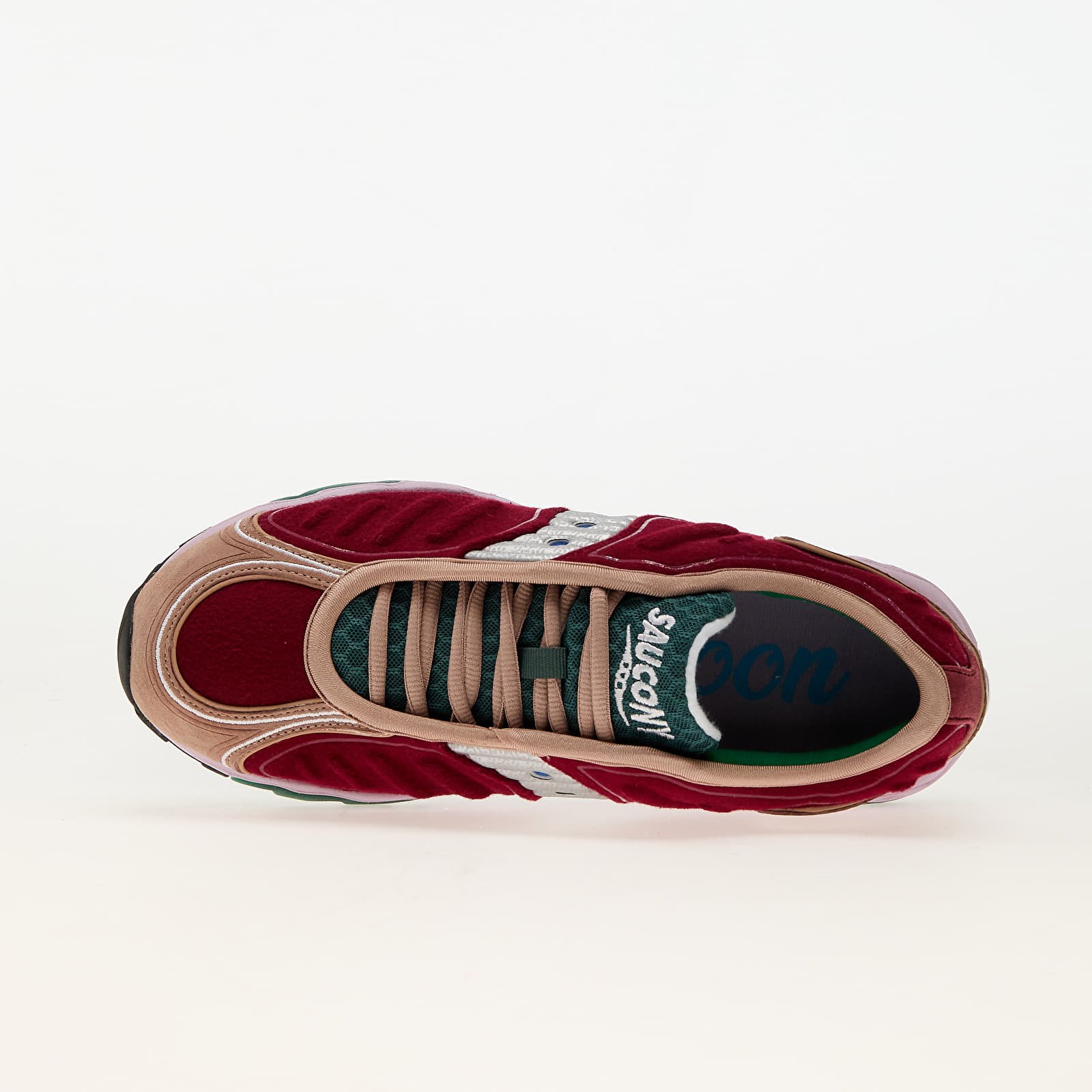 Herren Sneaker und Schuhe Jae Tips x Saucony Matrix “Savior” Cranberry