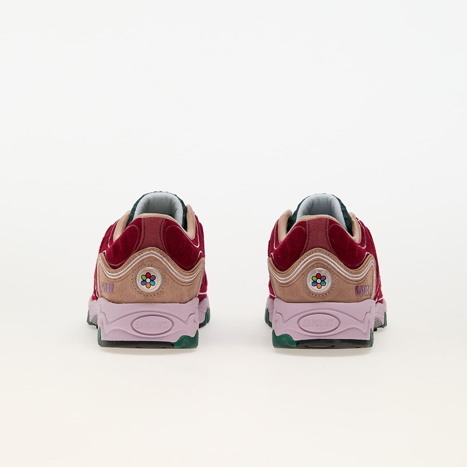 Herren Sneaker und Schuhe Jae Tips x Saucony Matrix “Savior” Cranberry