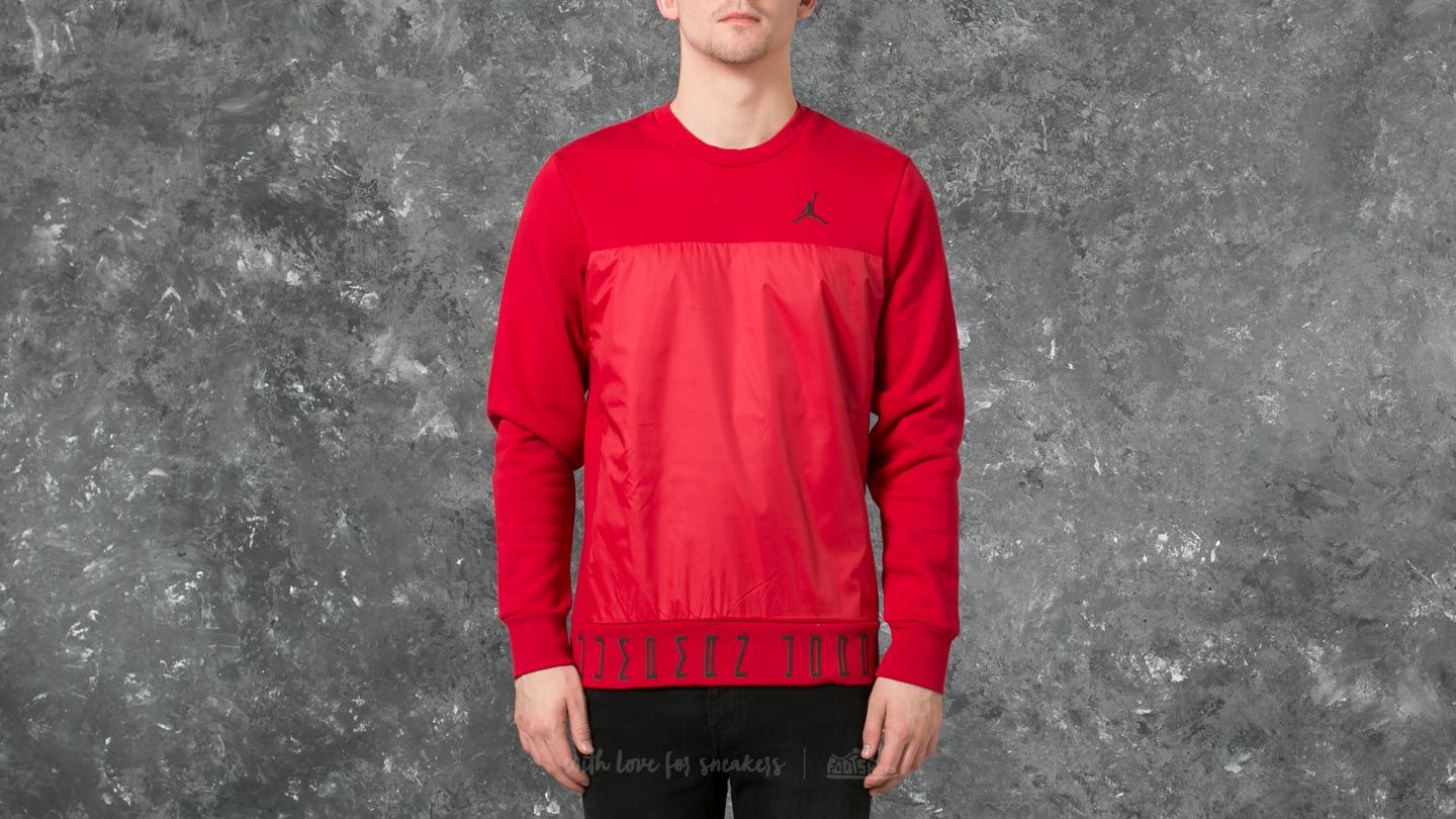 Hoodies and sweatshirts  Jordan Air Jordan 11 Hybrid Hybrid Crew Sweatshirt Red