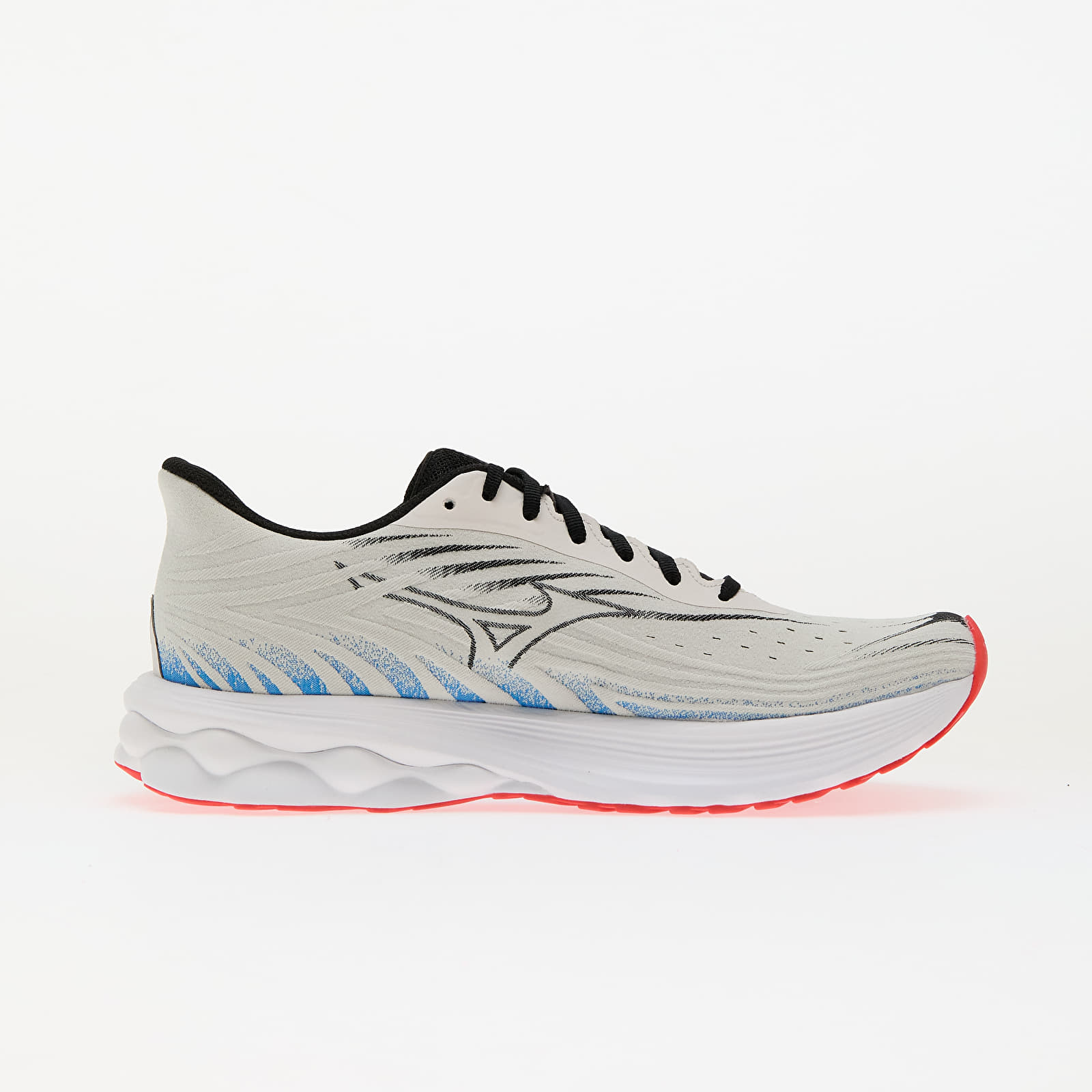 Pánske tenisky a topánky Mizuno Wave Skyrise 6 Nimbus Cloud/ Black/ Blue Pace