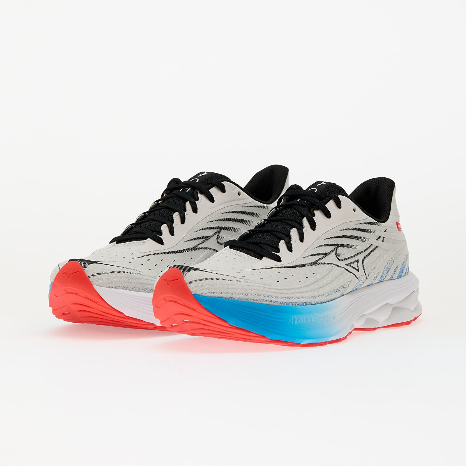 Pánske tenisky a topánky Mizuno Wave Skyrise 6 Nimbus Cloud/ Black/ Blue Pace