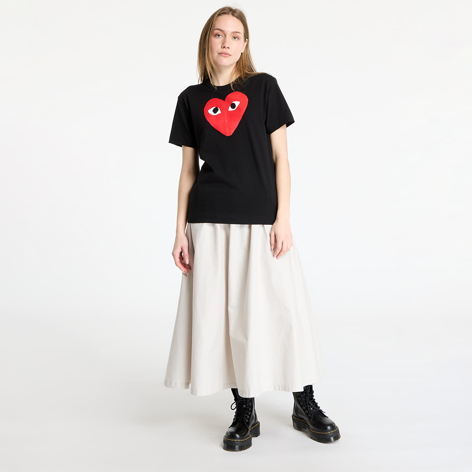 T-Shirts Comme des Garçons PLAY Tee UNISEX Black