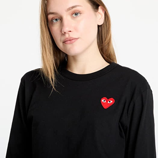 Comme des garcons long sleeve black on sale