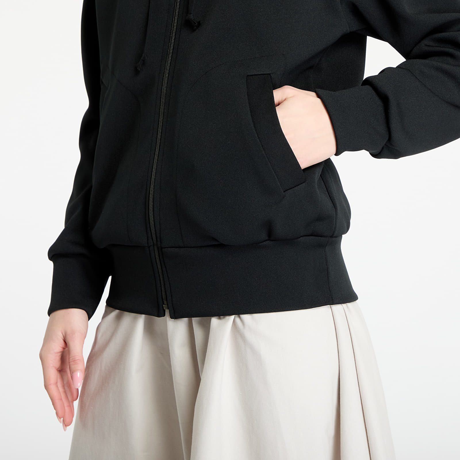 Dukserice Comme des Garçons PLAY Zip Hoodie UNISEX Black