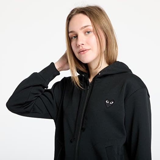 Comme de garcon black hoodie 2025