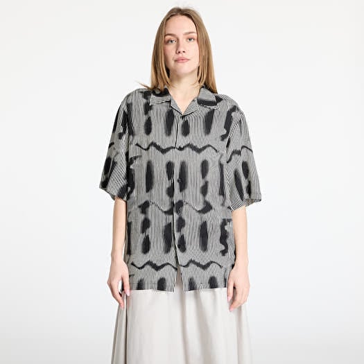 Camicia MISBHV M Sprayed Viscose Shirt UNISEX Black/ White