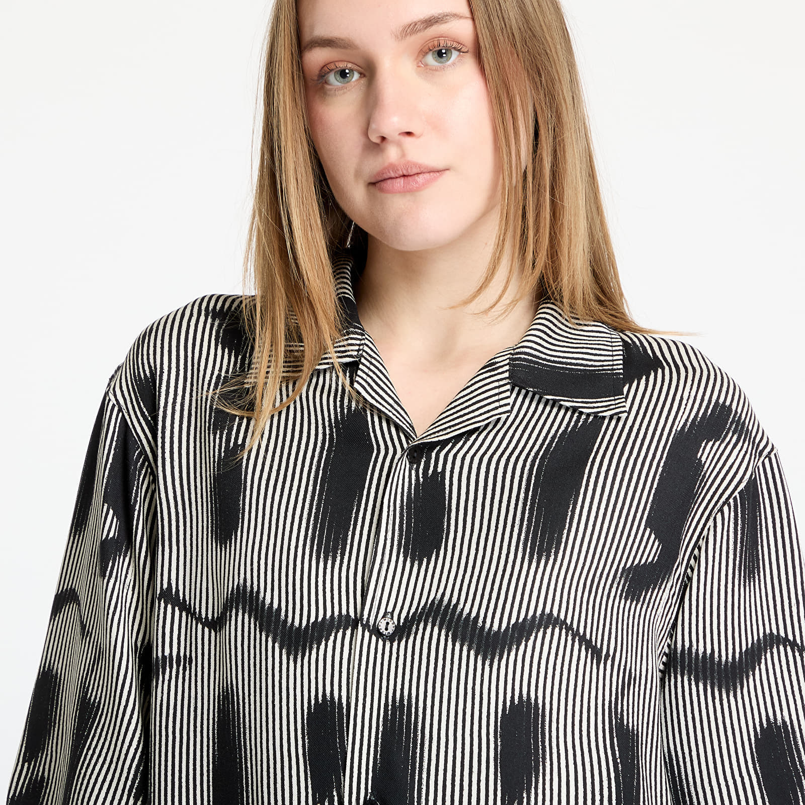 Сорочка MISBHV M Sprayed Viscose Shirt UNISEX Black/ White S