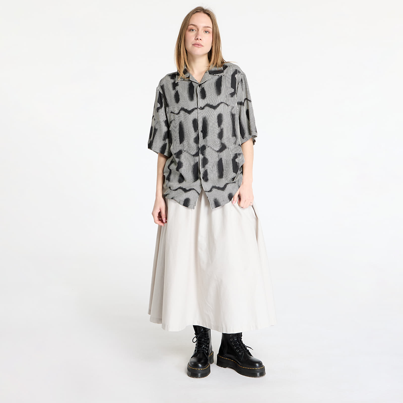 Paidat MISBHV M Sprayed Viscose Shirt UNISEX Black/ White