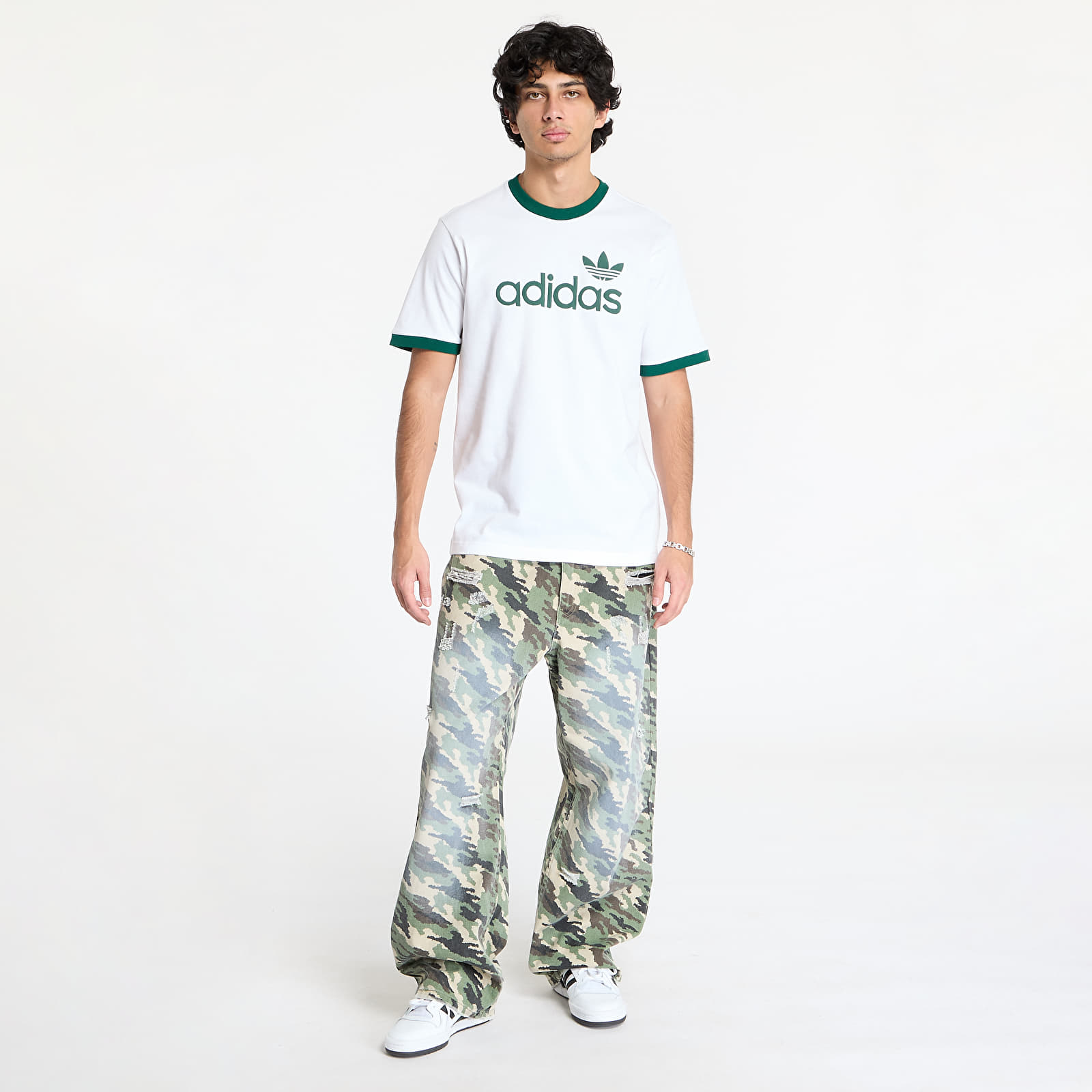 T-shirts adidas Simple Tee Off White
