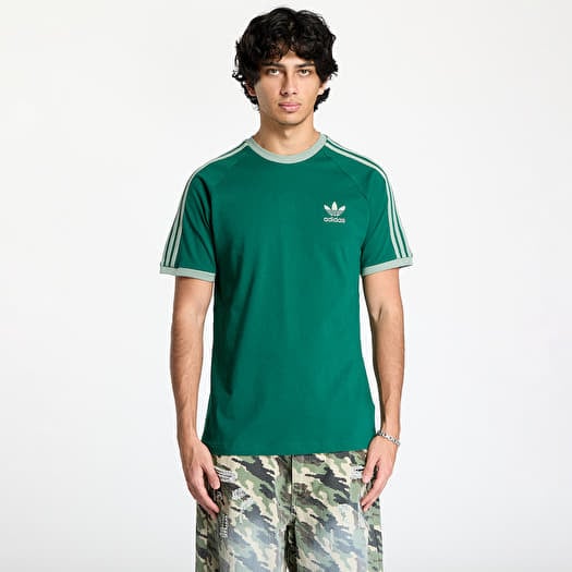 Póló adidas Adicolor Classics 3-Stripes T-Shirt Collegiate Green