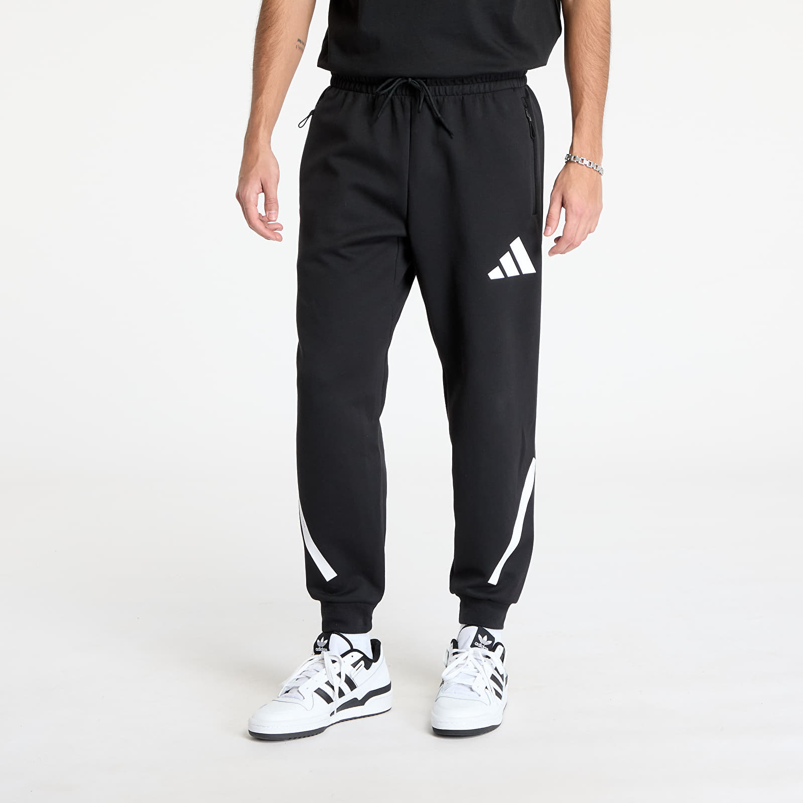 Tepláky adidas Z.N.E. Pant Black/ White