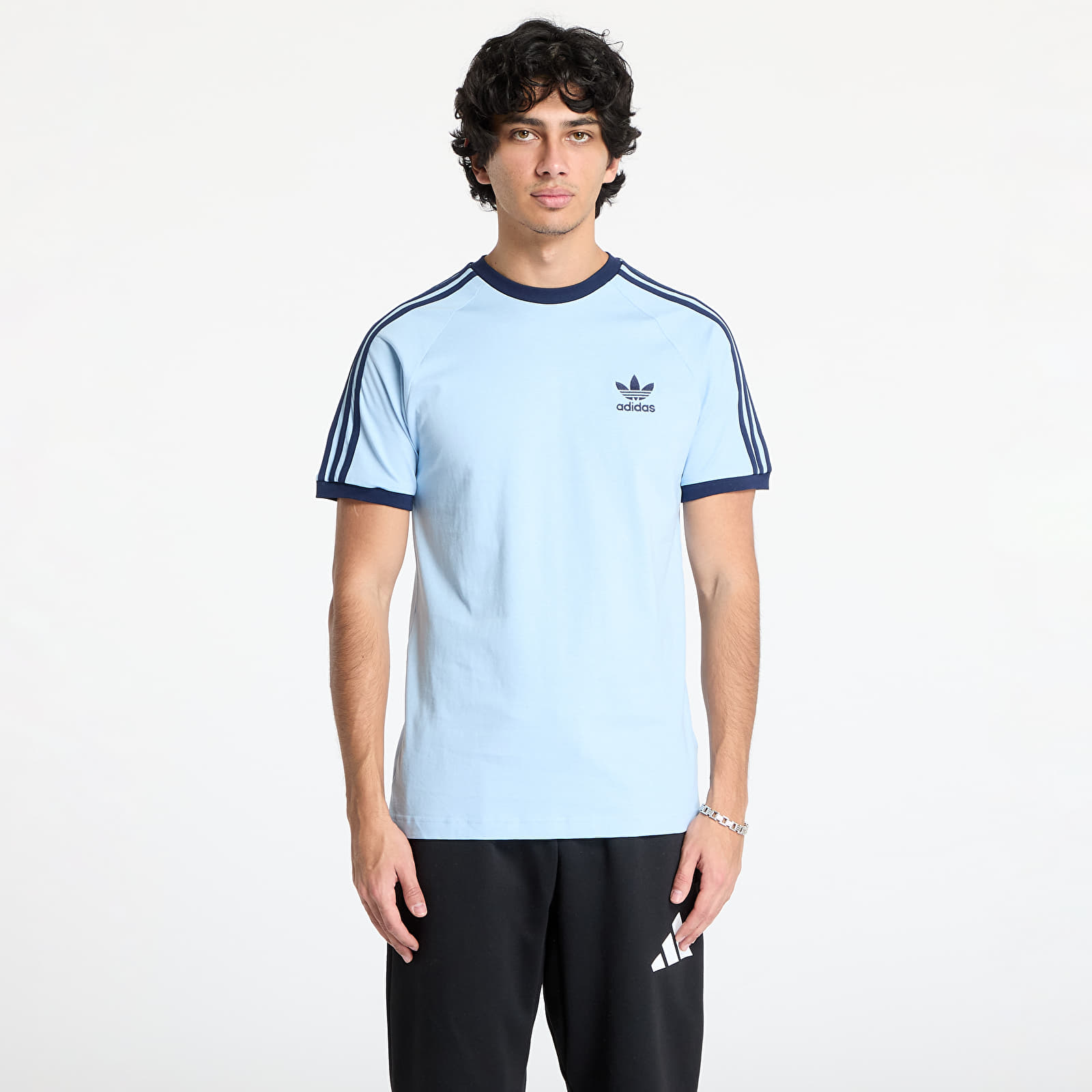 Koszulki adidas Adicolor Classics 3-Stripes T-Shirt Clear Sky