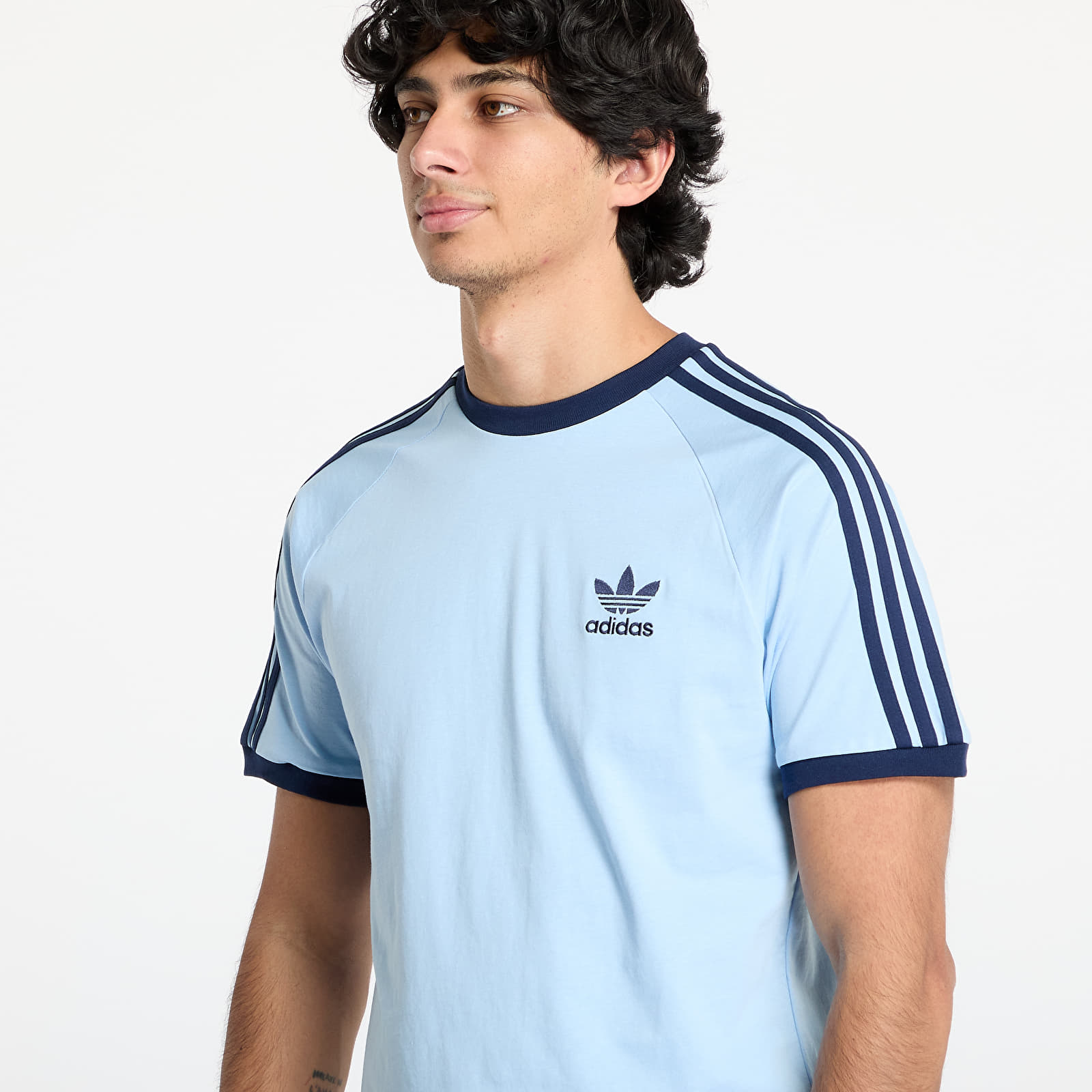 Koszulki adidas Adicolor Classics 3-Stripes T-Shirt Clear Sky