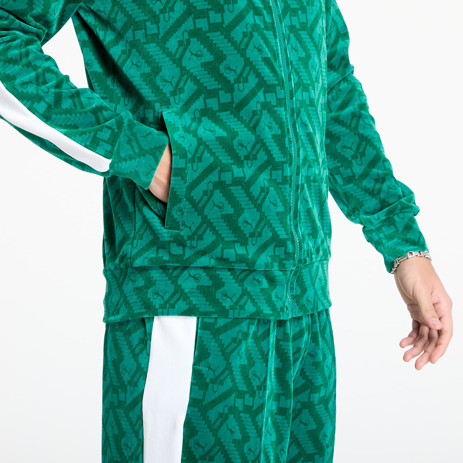 Sudaderas Puma x Squid Game T7 Iconic Track Jacket Mint Tea