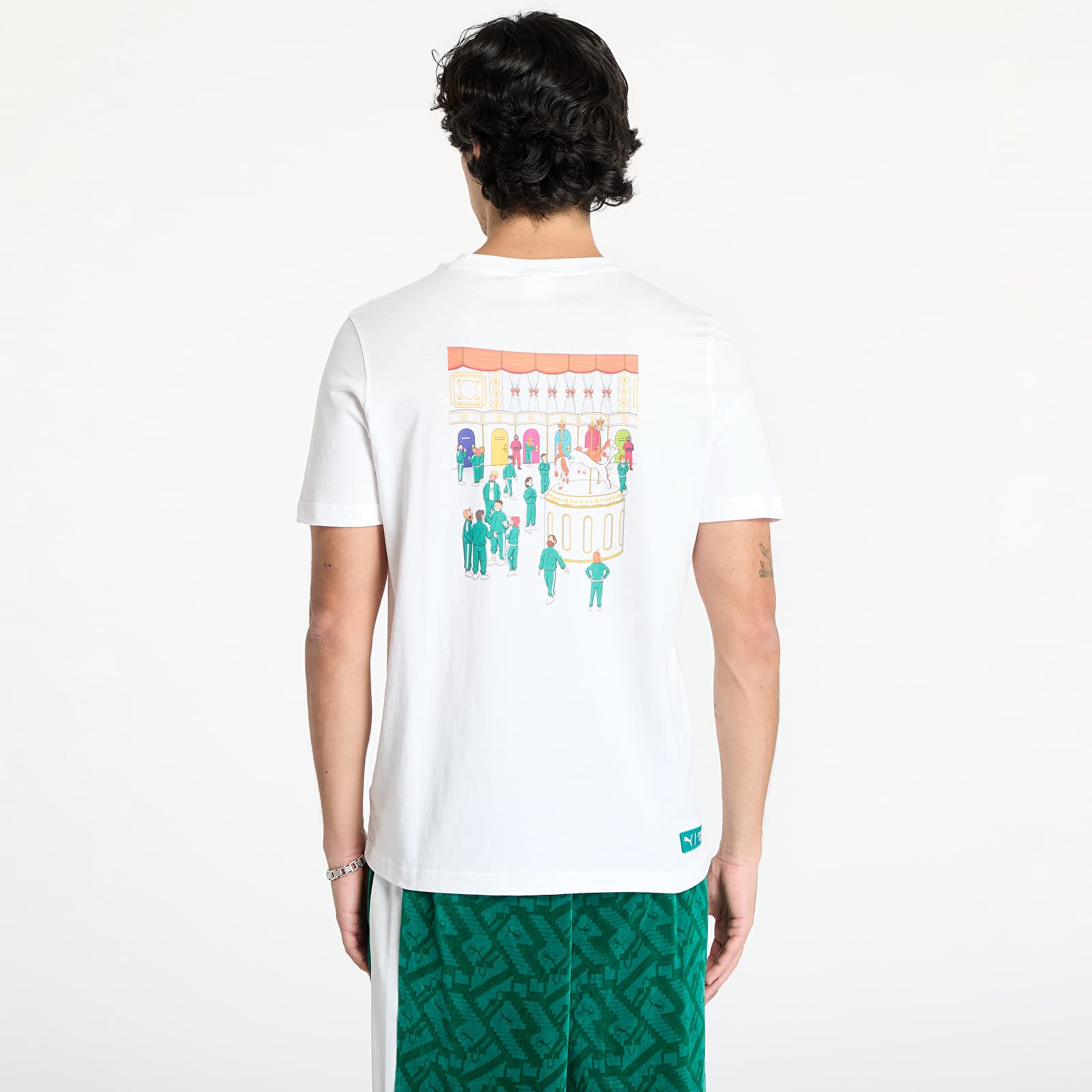 T-shirts Puma x Squid Game Graphic Tee PUMA White