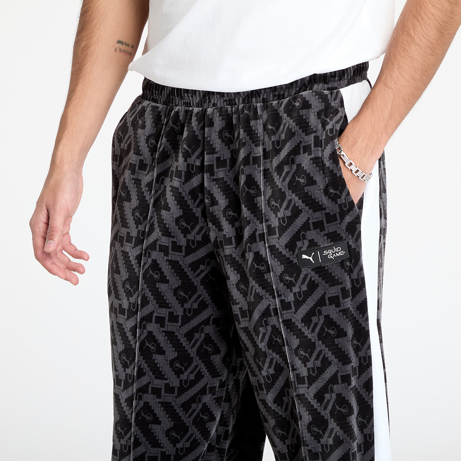 Joggerpüksid Puma x Squid Game T7 Iconic Straight Track Pant PUMA Black