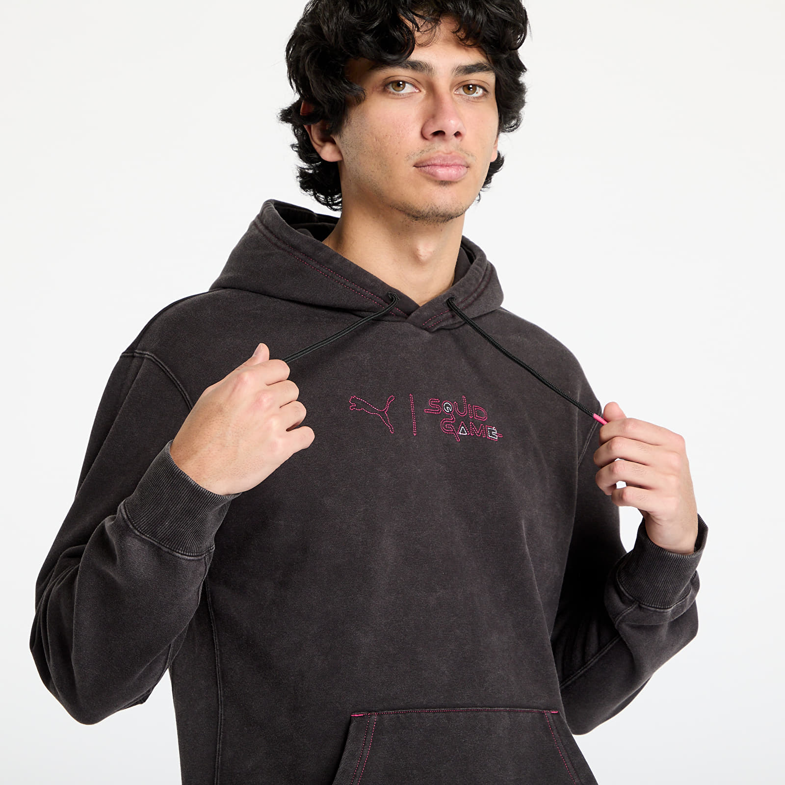 Kapucnis pulóverek és pulcsik Puma x Squid Game Graphic Hoodie PUMA Black