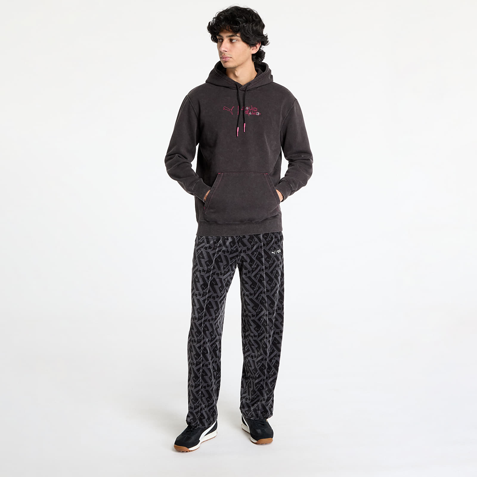 Kapucnis pulóverek és pulcsik Puma x Squid Game Graphic Hoodie PUMA Black