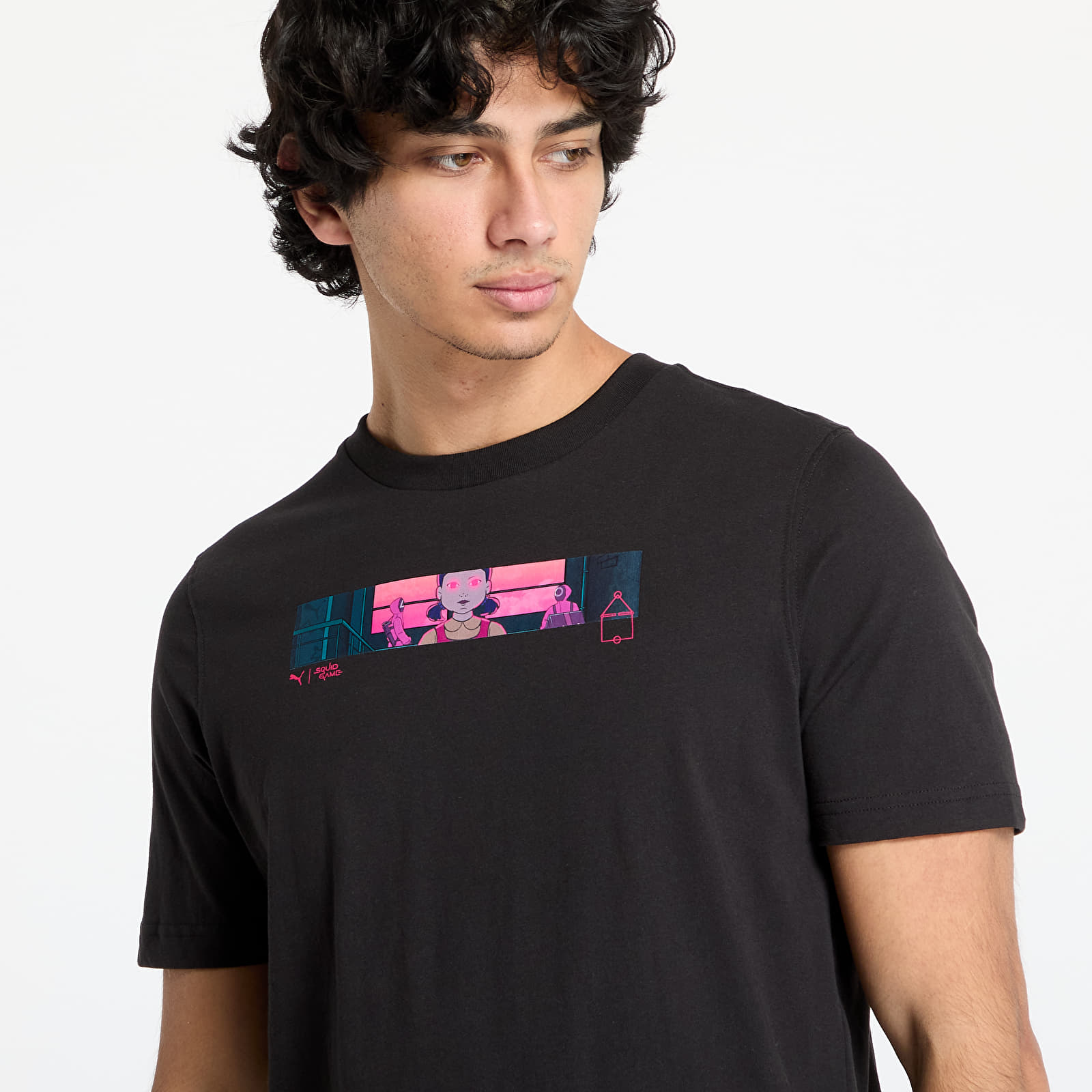 T-Shirts Puma x Squid Game Graphic Tee PUMA Black