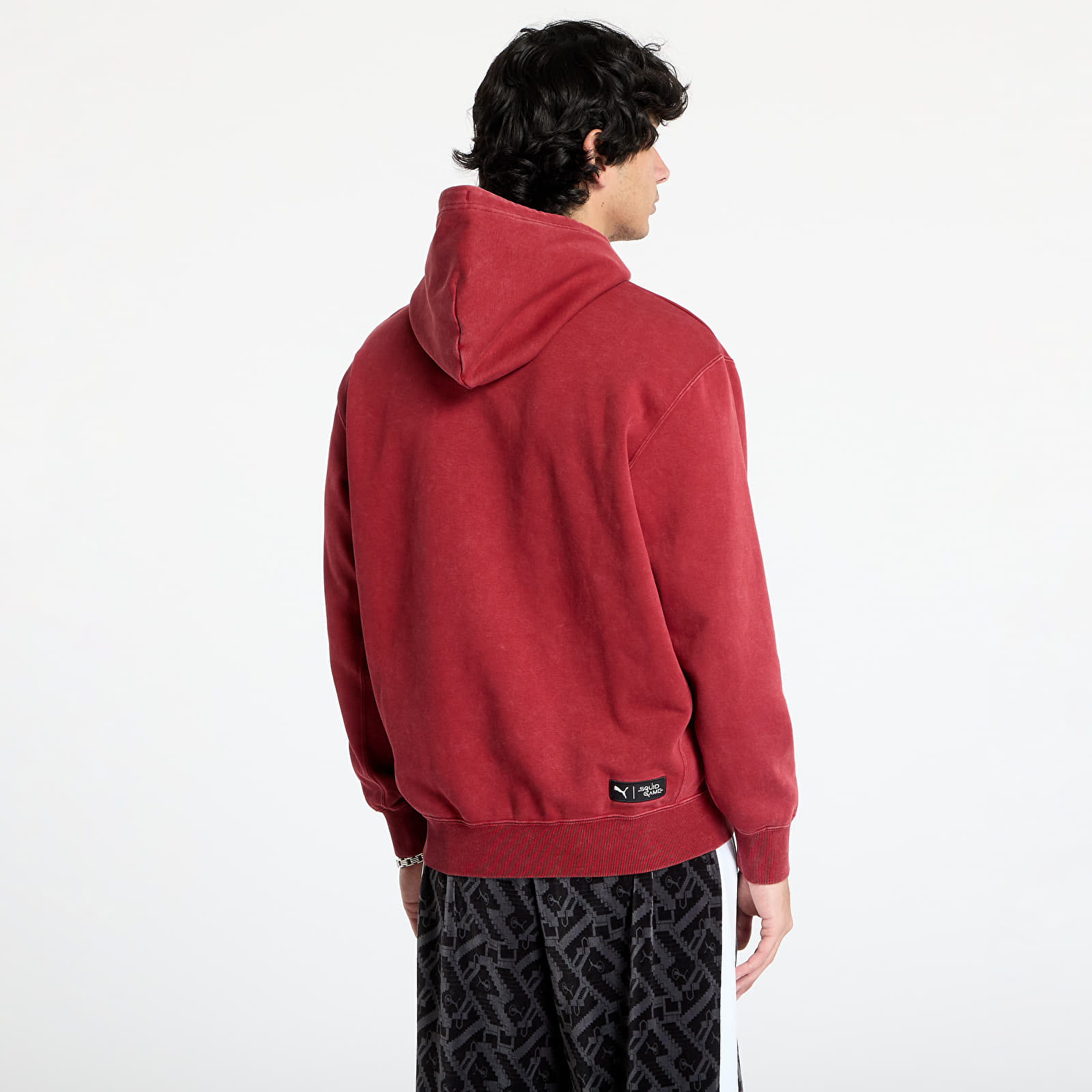 Kapucnis pulóverek és pulcsik Puma x Squid Game Graphic Hoodie Intense Red