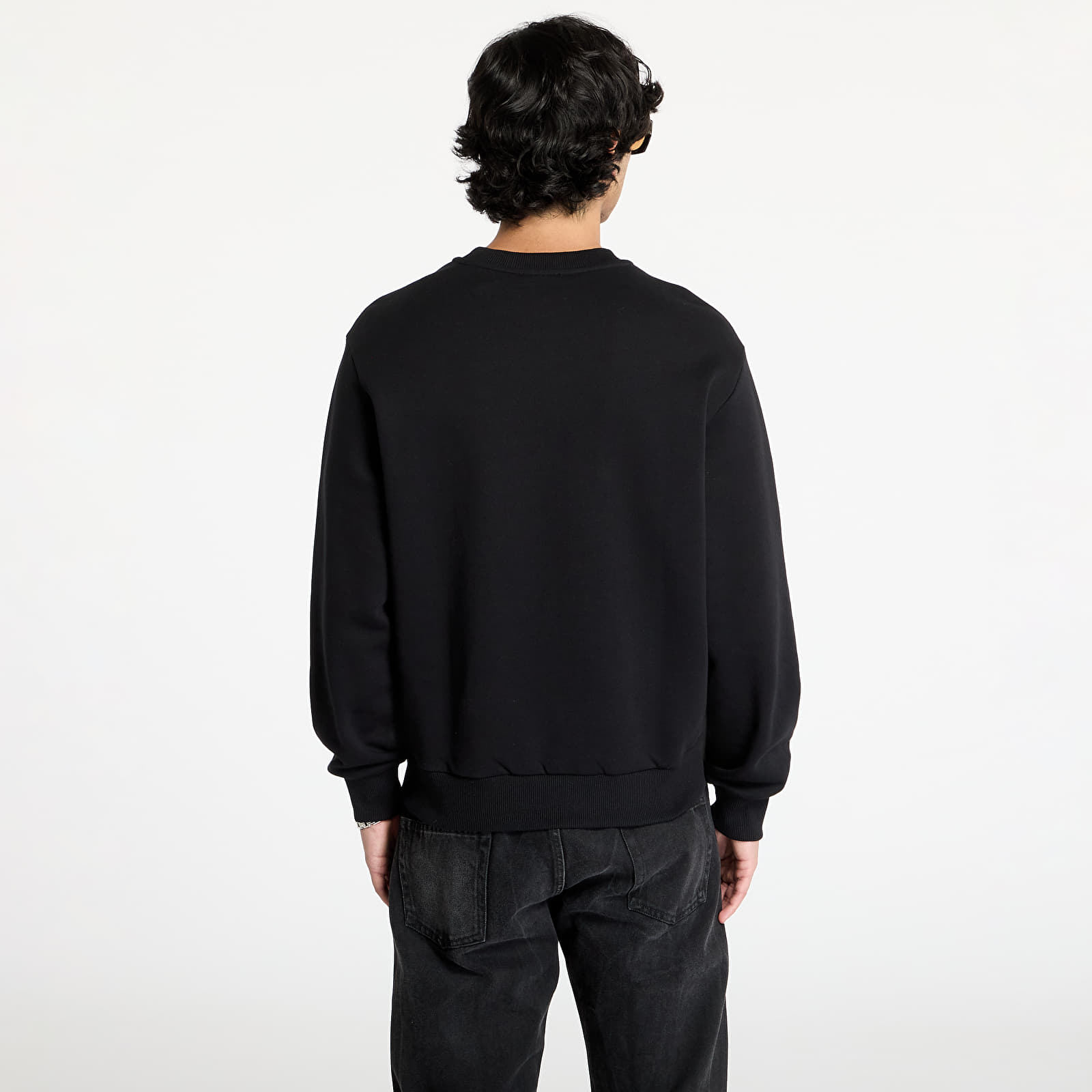 Hoodies für Männer A.P.C. Boxy Micro Logo Sweatshirt Black