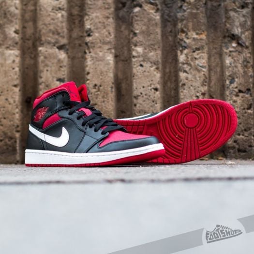 Air jordan 1 outlet mid bg red