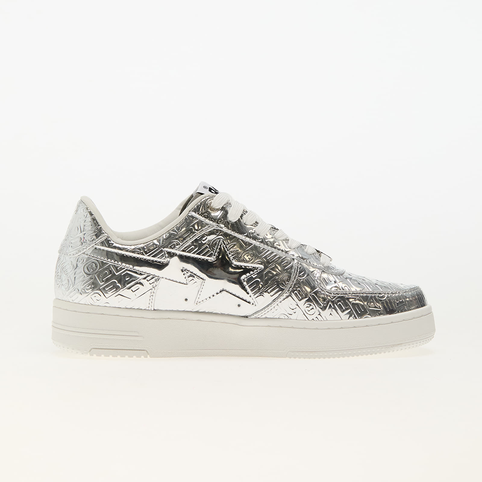 Men's shoes A BATHING APE Bape Sta 5 M2 Silver