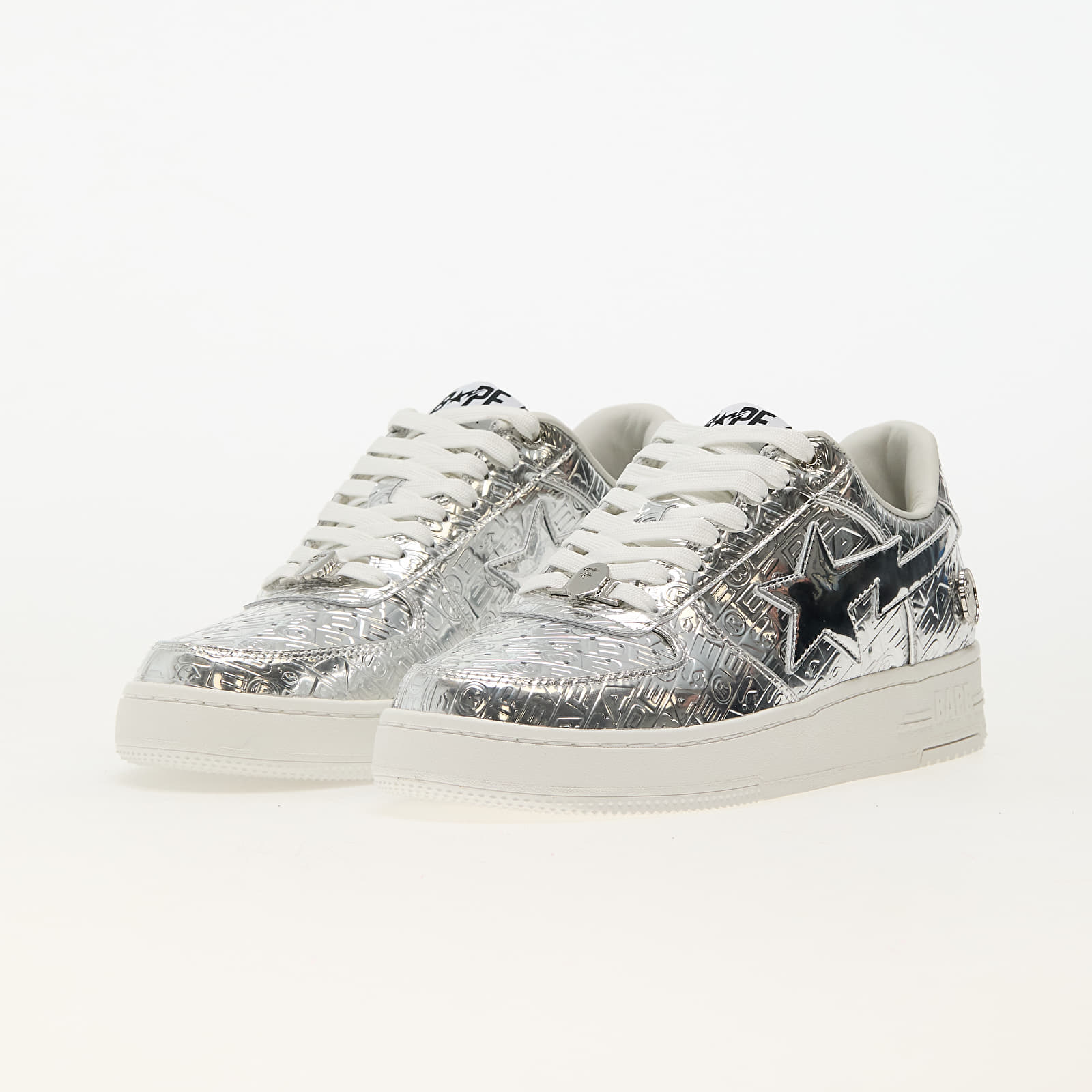 Men's shoes A BATHING APE Bape Sta 5 M2 Silver