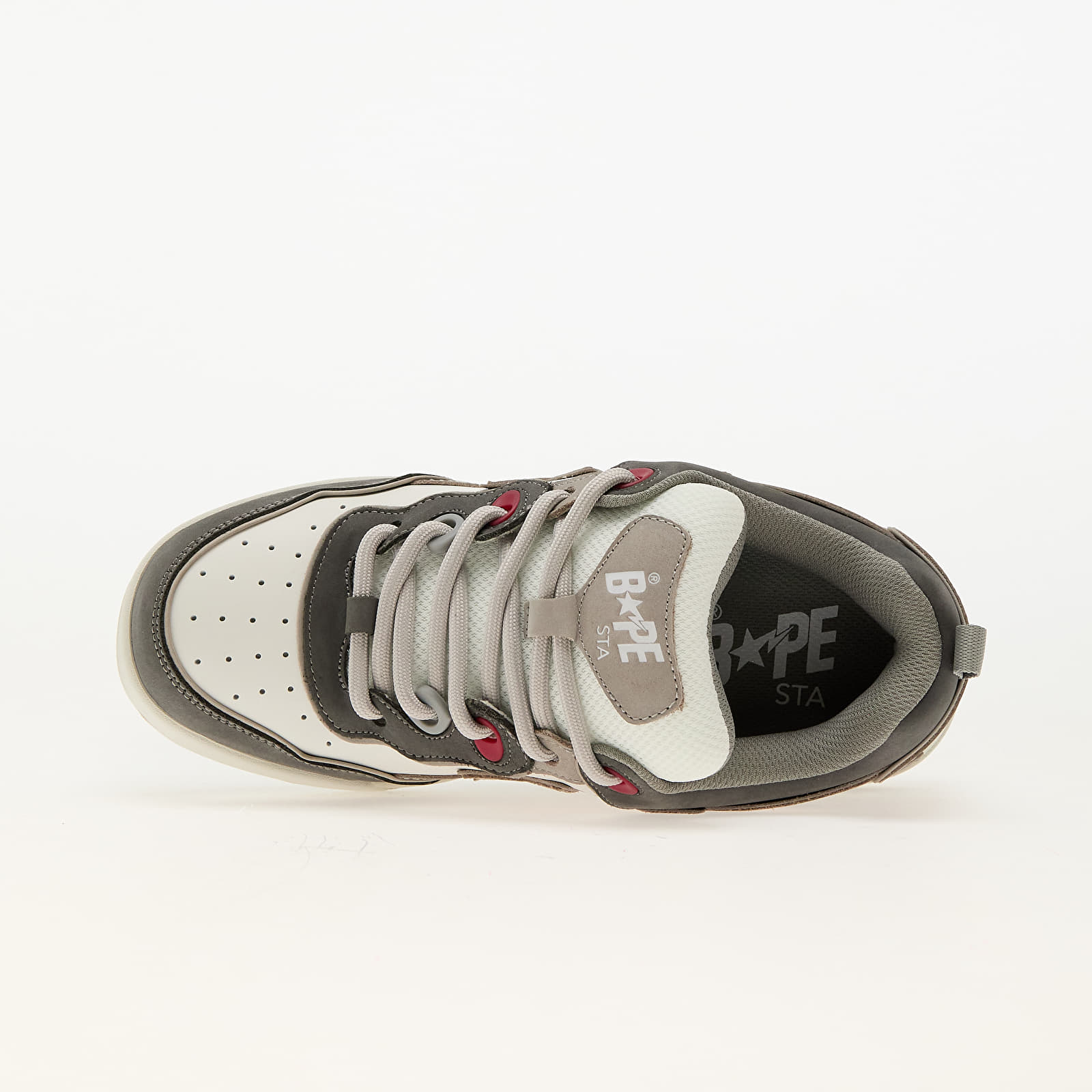 Men's shoes A BATHING APE Flip Sta M1 Gray