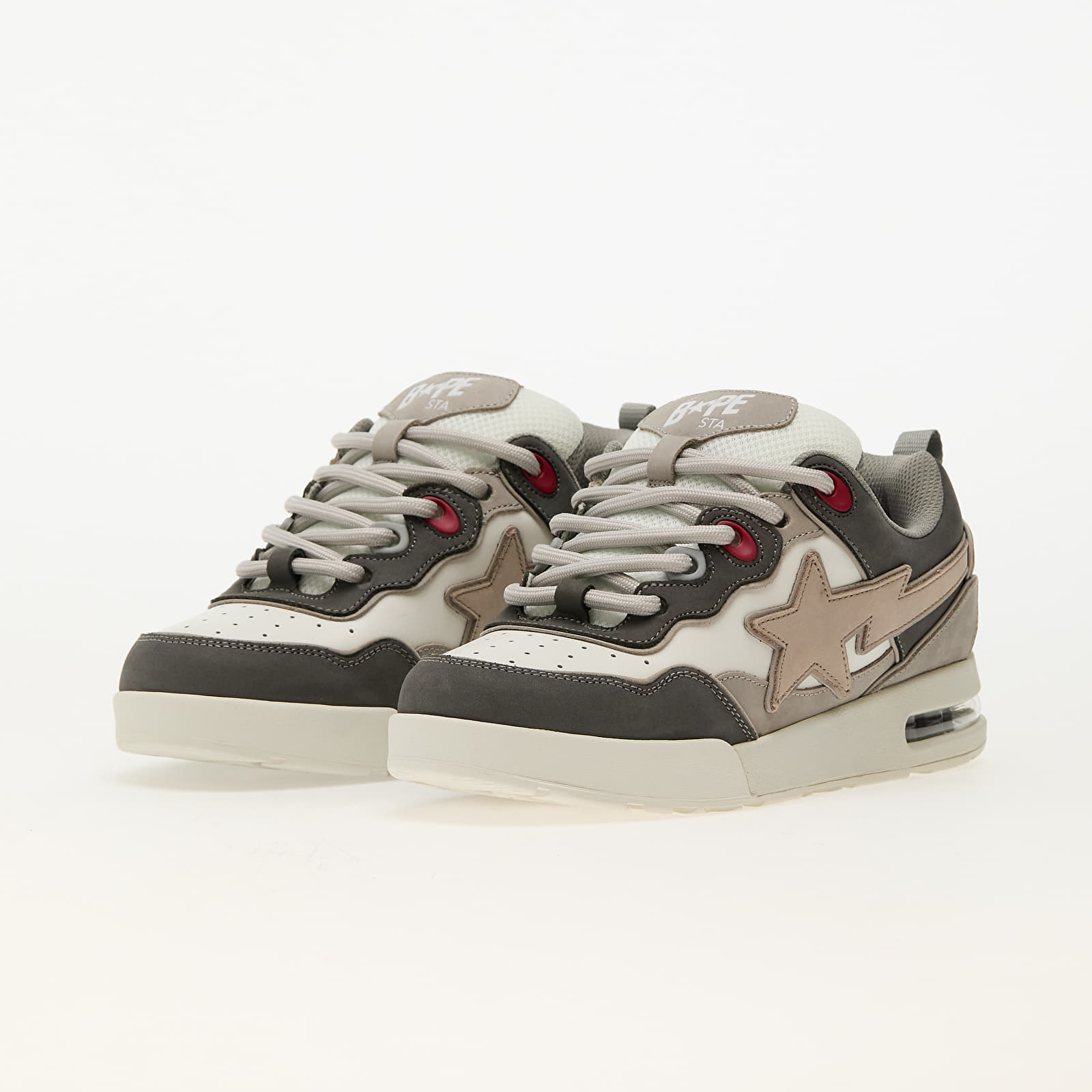 Men's shoes A BATHING APE Flip Sta M1 Gray