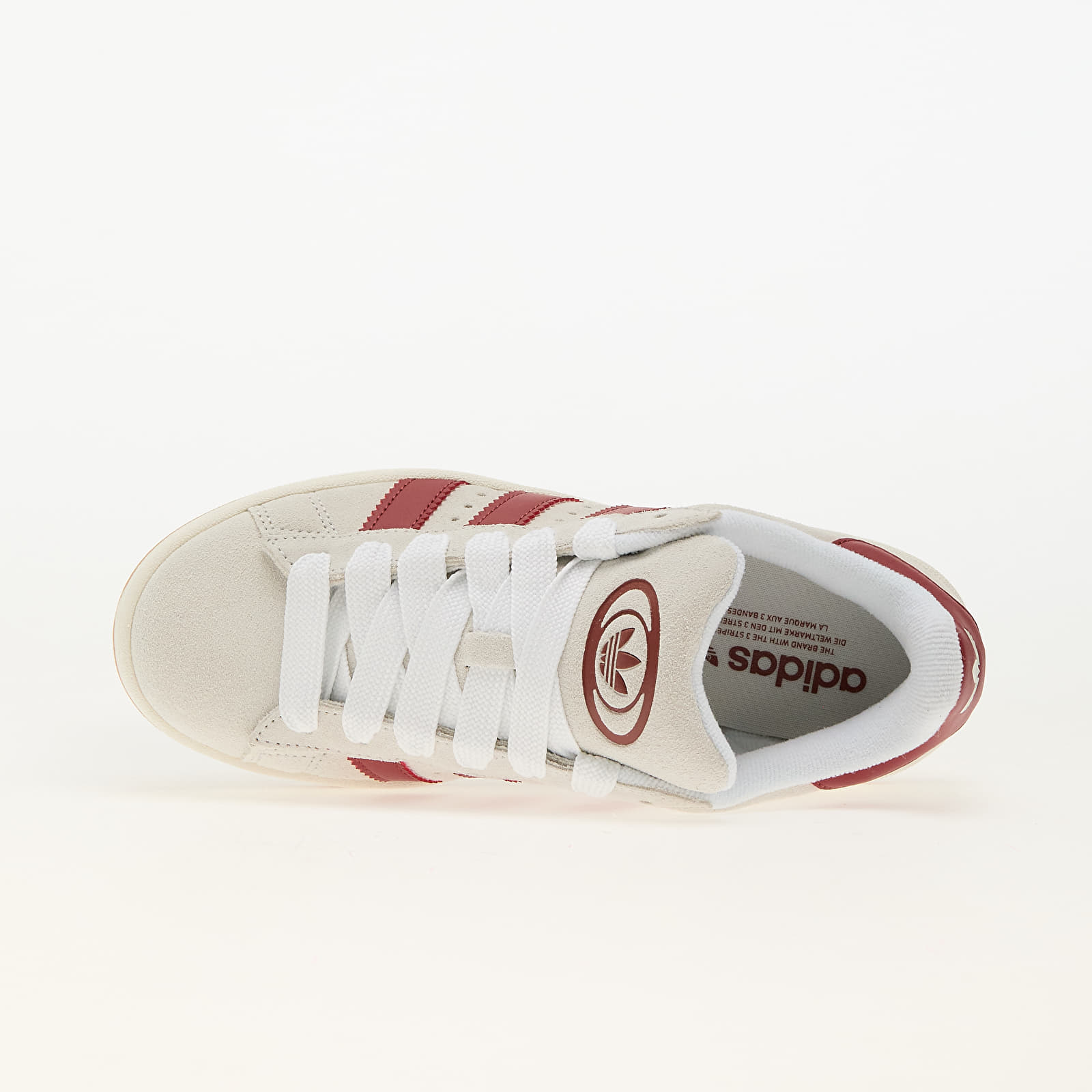 Frauen adidas Campus 00s W Crystal White/ Core White/ Preloved Ruby