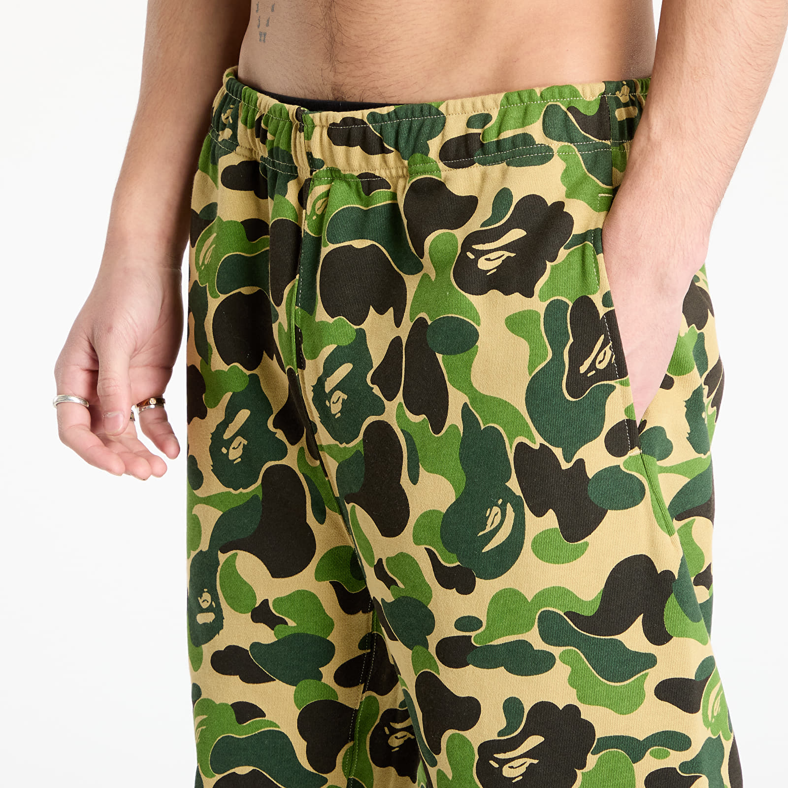 Jogginghosen A BATHING APE Abc Camo Sweatpants M Green