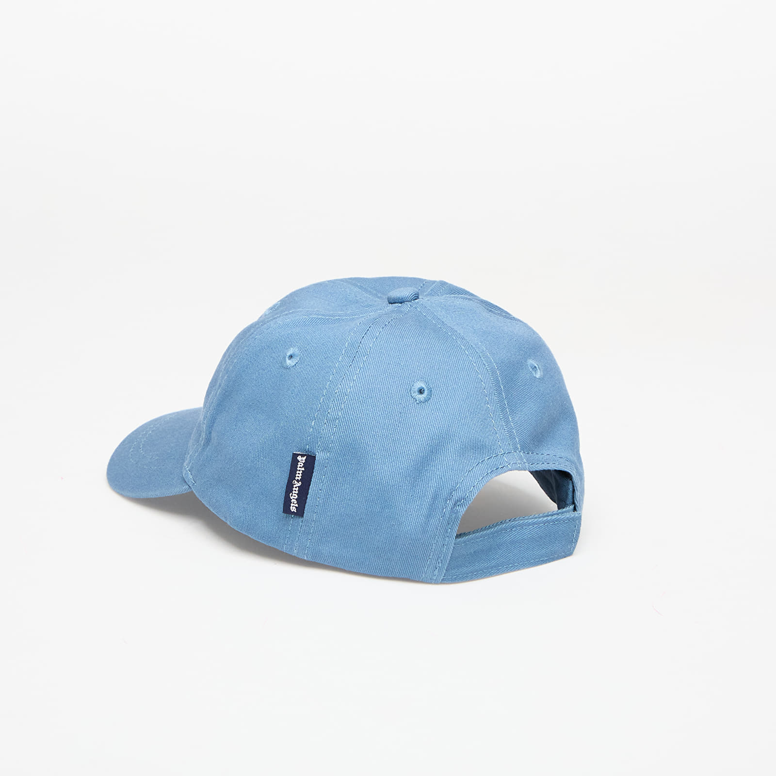 Caps Palm Angels Kids Logo Baseball Cap  Dusty Blue/ Off White