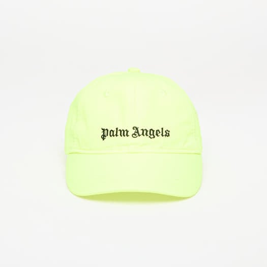 Cap Palm Angels Kids Logo Baseball Cap  Yellow/ Fluo Black