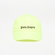 Palm Angels Kids Logo Baseball Cap  Yellow/ Fluo Black