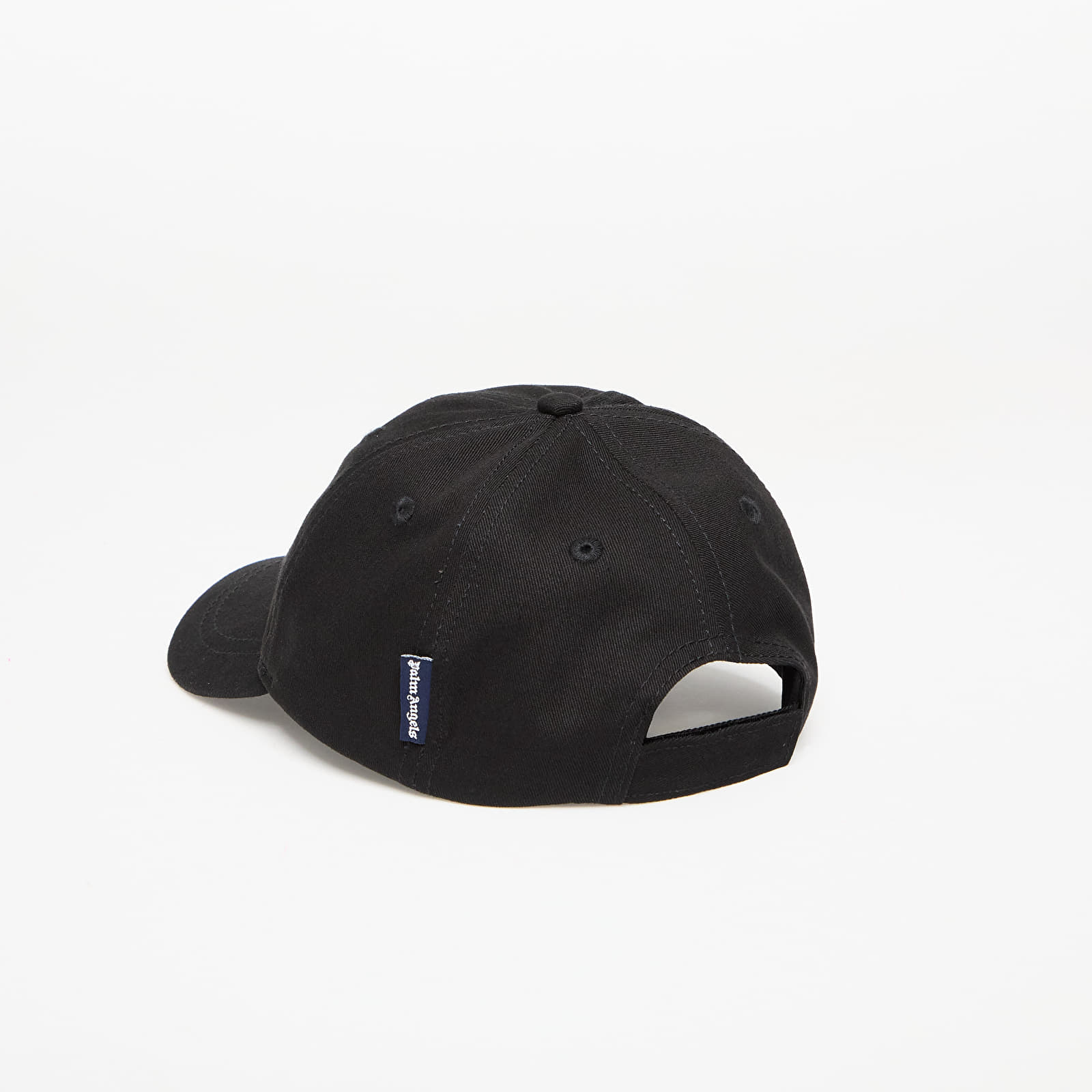 Čepice Palm Angels Kids Logo Baseball Cap  Black/ Off White